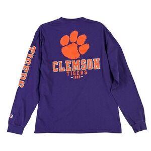 Clemson Tigers Shirt Mens L Champion College‎ Teamcore Athletic Tailgate Spirit